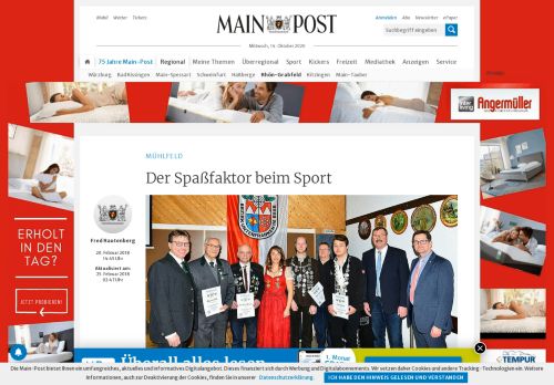 
                            4. Der Spaßfaktor beim Sport - Main-Post