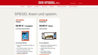 
                            3. DER SPIEGEL im Abo