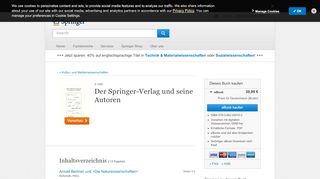 
                            8. Der Springer-Verlag und seine Autoren | | Springer
