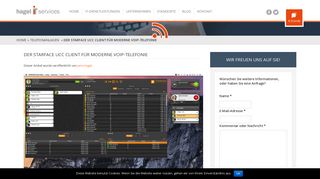 
                            8. Der Starface UCC Client für moderne VoIP-Telefonie - hagel IT