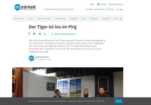 
                            7. Der Tiger ist los im Pirg | zueriost