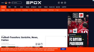 
                            11. Der Transfermarkt im Fußball - SPOX.com