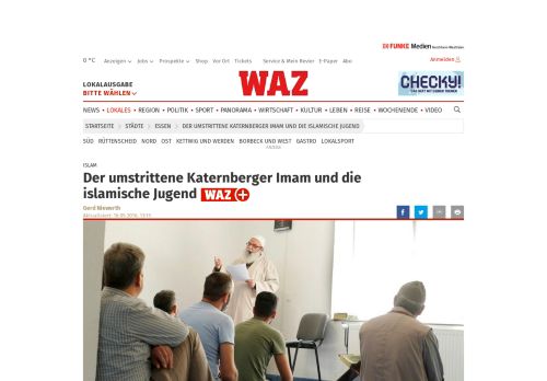 
                            5. Der umstrittene Katernberger Imam und die islamische Jugend | waz ...