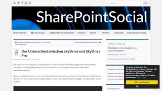 
                            12. Der Unterschied zwischen SkyDrive und SkyDrive Pro | SharePoint ...