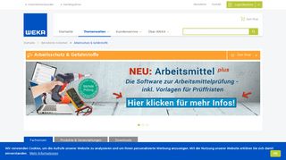 
                            3. Der Wegweiser für Arbeitsschutz & Gefahrstoffe - WEKA - WEKA MEDIA