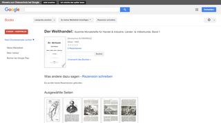 
                            7. Der Welthandel: illustrirte Monatshefte für Handel & Industrie, ... - Google Books-Ergebnisseite