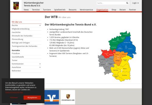 
                            11. Der WTB: Württembergischer Tennis-Bund: alles rund ums Tennis in ...