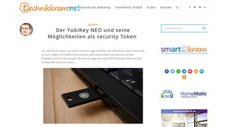 
                            8. Der YubiKey NEO und seine Möglichkeiten als security ... - Technikkram