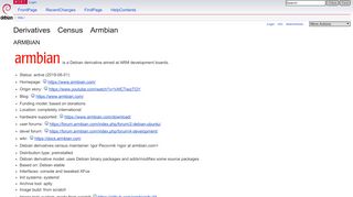 
                            11. Derivatives/Census/Armbian - Debian Wiki