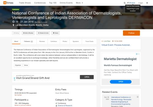
                            6. DERMACON (Jan 2018), National Conference of Indian Association of ...