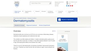 
                            9. Dermatomyositis - Symptoms and causes - Mayo Clinic
