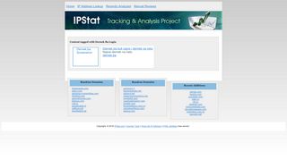 
                            6. Dernek Ba Login | IPStat.com