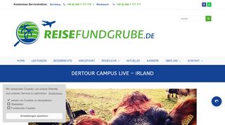 
                            10. DERTOUR Campus LIVE - Irland - Reisefundgrube Nürnberg