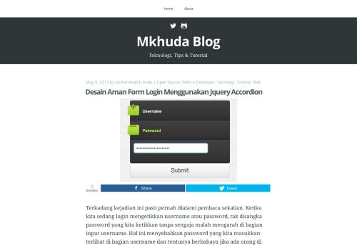 
                            6. Desain Aman Form Login Menggunakan Jquery Accordion | Mkhuda ...