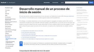 
                            3. Desarrollo manual de un proceso de inicio de sesión - Facebook for ...