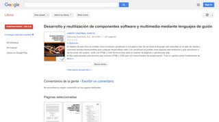 
                            4. Desarrollo y reutilización de componentes software y multimedia ...