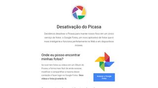 
                            2. Desativação do Picasa