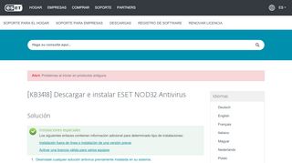 
                            11. Descargar e instalar ESET NOD32 Antivirus—Base de conocimiento ...