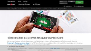 
                            6. Descargar gratis el software de Poquer de PokerStars.es