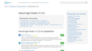 
                            3. Descargar gratis icloud login finder v1.3.2 - icloud login ... - UpdateStar