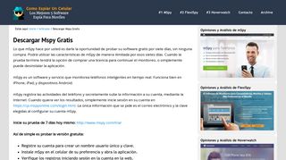 
                            10. Descargar Mspy Gratis - Los Mejores 5 Software Espía Para Moviles