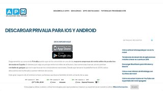 
                            11. Descargar Privalia para IOS Y ANDROID - Aplicaciones para móviles