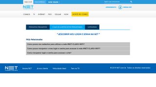 
                            7. dESCOBRIR MEU LOGIN E SENHA NA NET - Ajuda Site Oficial da NET