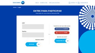 
                            8. Descubra P&G - Login