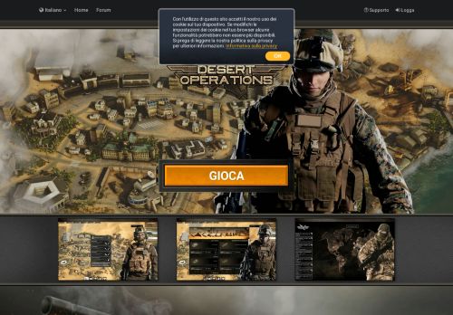 
                            6. Desert Operations- browsergame militare gratis