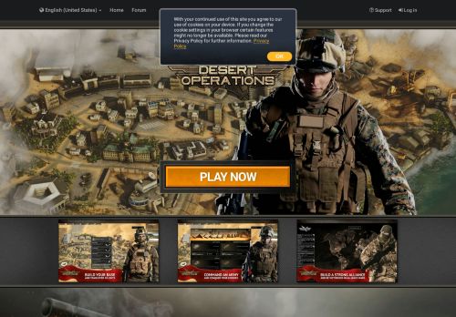 
                            3. Desert Operations - The Free2Play Military Browsergame