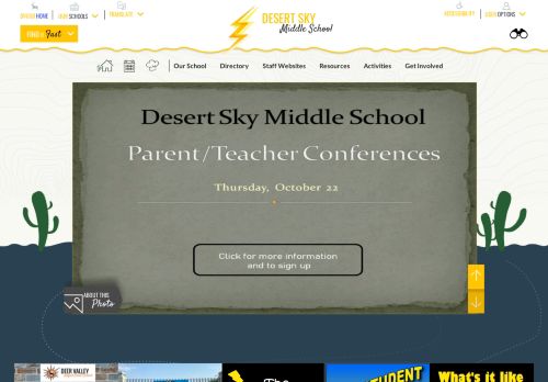 
                            12. Desert Sky Middle School / Homepage