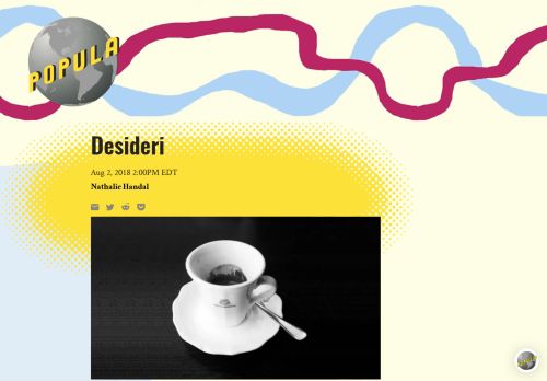 
                            12. Desideri – Popula