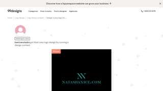
                            10. Design a sexy logo for NatashaNice.com (18+) | Logo design contest