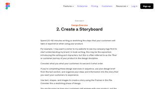 
                            7. Design Exercise: Create a Storyboard - Figma