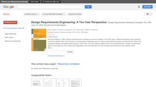 
                            6. Design Requirements Engineering: A Ten-Year Perspective: Design ...