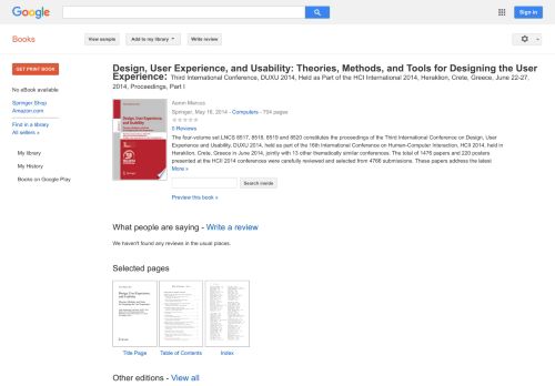 
                            5. Design, User Experience, and Usability: Theories, Methods, and ...  - Google بکس کا نتیجہ