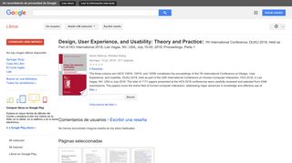 
                            9. Design, User Experience, and Usability: Theory and Practice: 7th ...