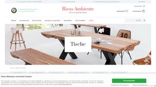 
                            4. Designer-Tische - Tische | Riess-Ambiente.de