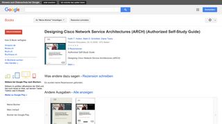 
                            7. Designing Cisco Network Service Architectures (ARCH) (Authorized ...