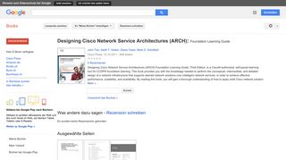 
                            5. Designing Cisco Network Service Architectures (ARCH): Foundation ...