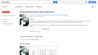 
                            12. Designing Data-Intensive Web Applications