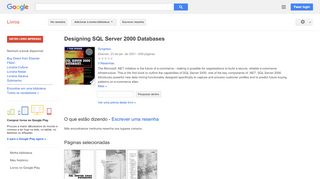 
                            8. Designing SQL Server 2000 Databases