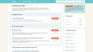 
                            3. Desigual.biz login - Sur.ly