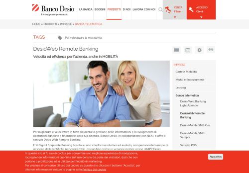 
                            4. DesioWeb Remote Banking | Banco Desio - Sito Corporate