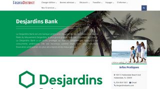 
                            9. Desjardins Bank - banque francophone en Floride - French District