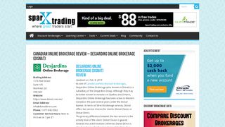 
                            7. Desjardins Online Brokerage Disnat Review - Canadian Online Broker ...