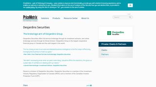 
                            12. Desjardins Securities - PriceMetrix | PriceMetrix