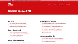 
                            5. Deskera Singapore - eLeave FAQs