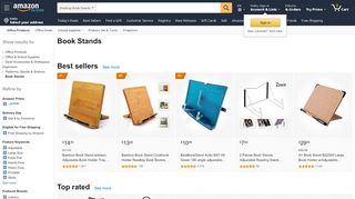 
                            2. Desktop Book Stands | Amazon.com | Office & School Supplies ...