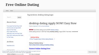 
                            4. desktop dating login | Free Online Dating